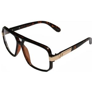 MEN’S BROWN & GOLD RETRO LOOK GAZELLE GLASSES